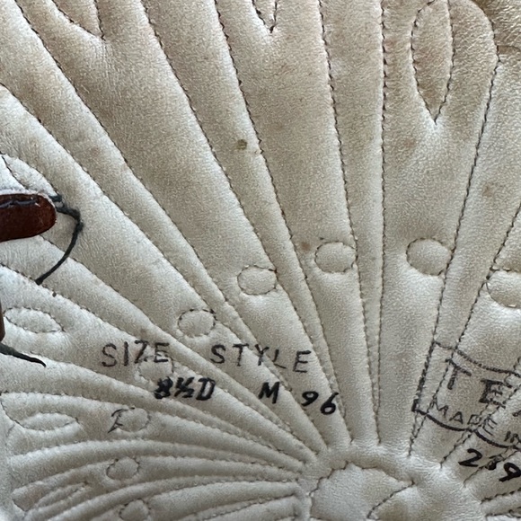 Vintage Texas Brand Made in the USA Cowboy Boots Size 8.5 - Picture 12 of 13